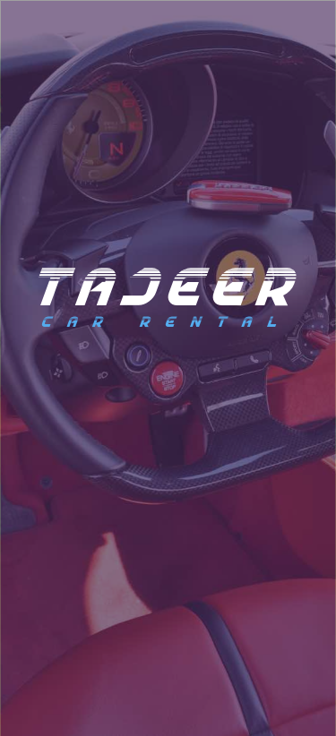 TAJEER car rental mobile APP