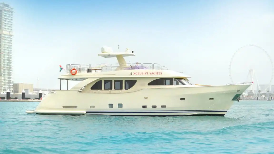 XCLUSIVE YACHTS : X25 - 80Ft Luxury Yacht