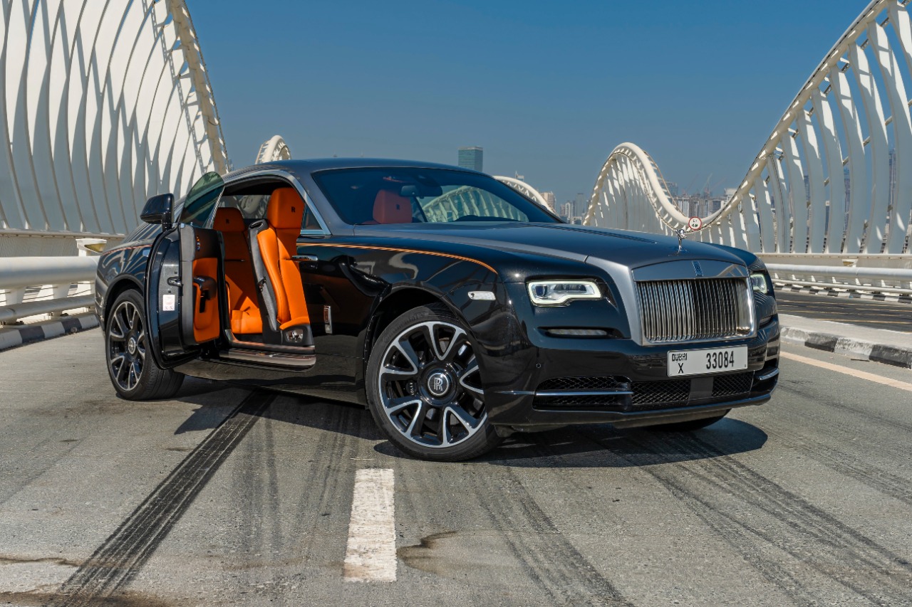 Rolls Royce Wraith Silver roof (Black), 2019