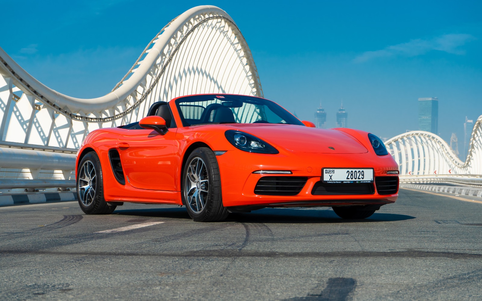 Porsche Boxster 718 (Orange), 2020