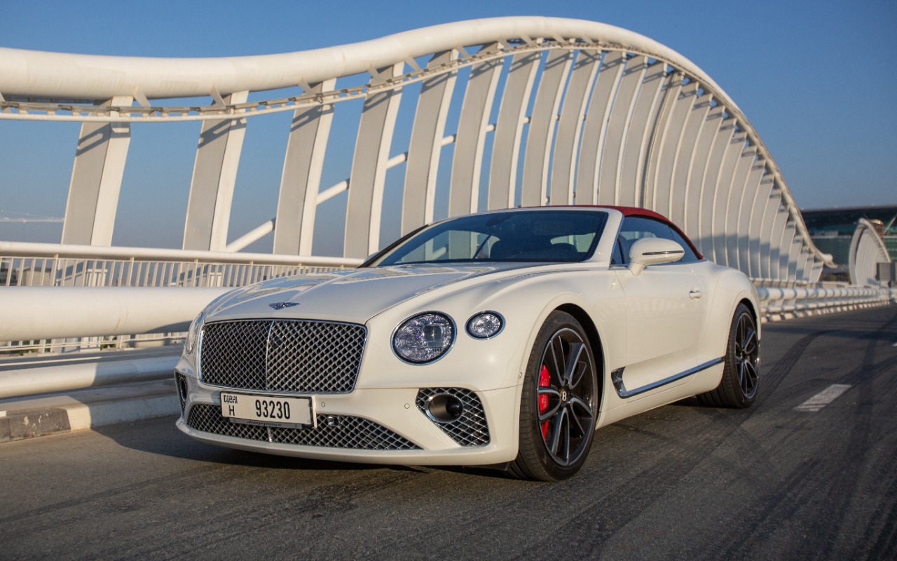 Bentley Continental GTC V12 (White), 2021