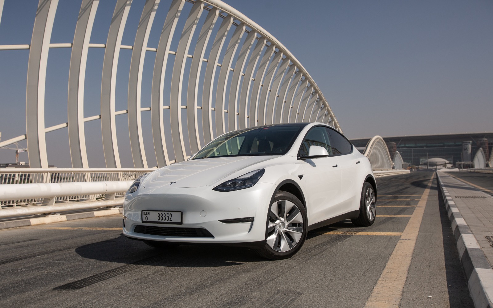 Rent Tesla Model Y Long Range (White), 2022