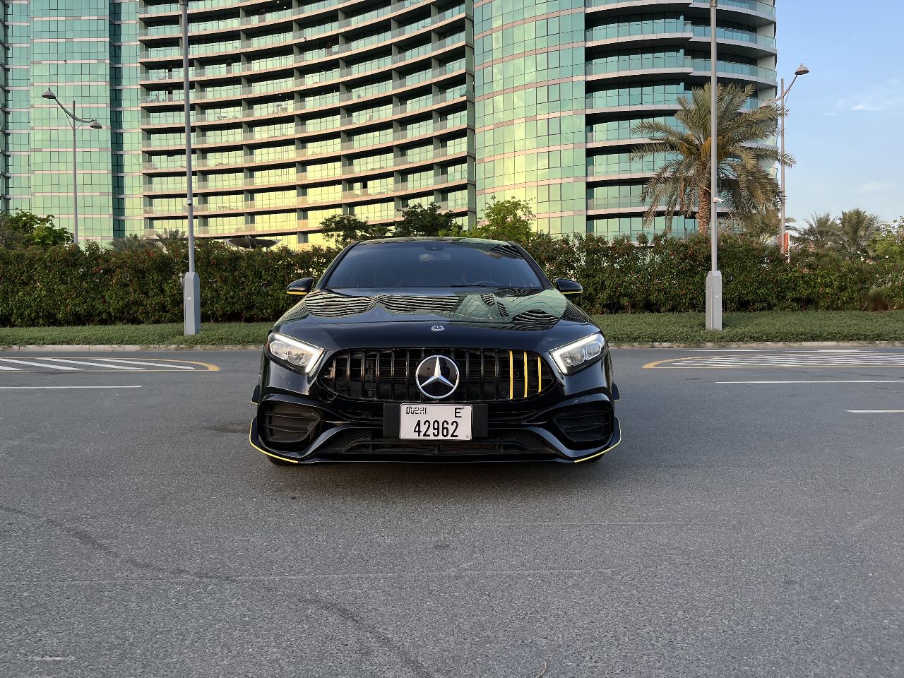 Mercedes Benz A220 2021 Black/ Yellow 