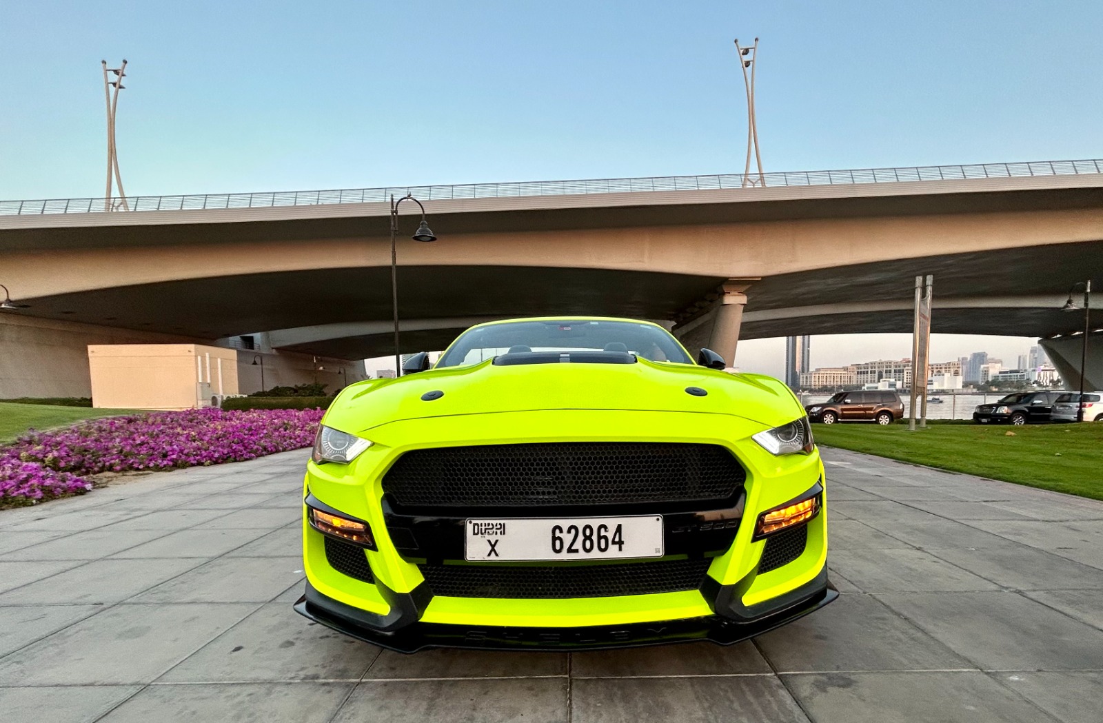 FORD MUSTANG SHELBY KIT - Fluorescent Yellow