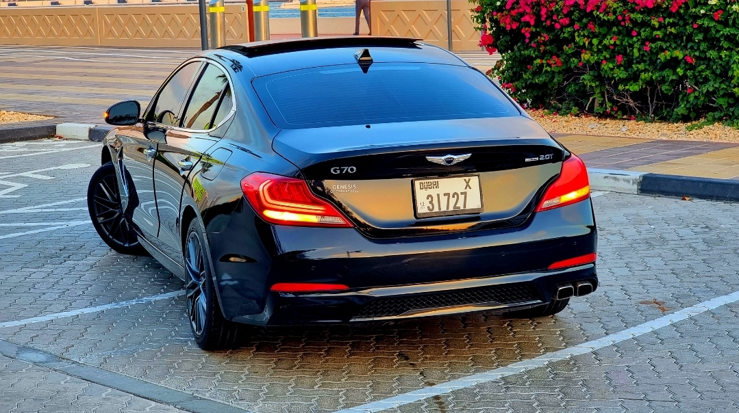 GENESIS G70 TURBOCHARGED