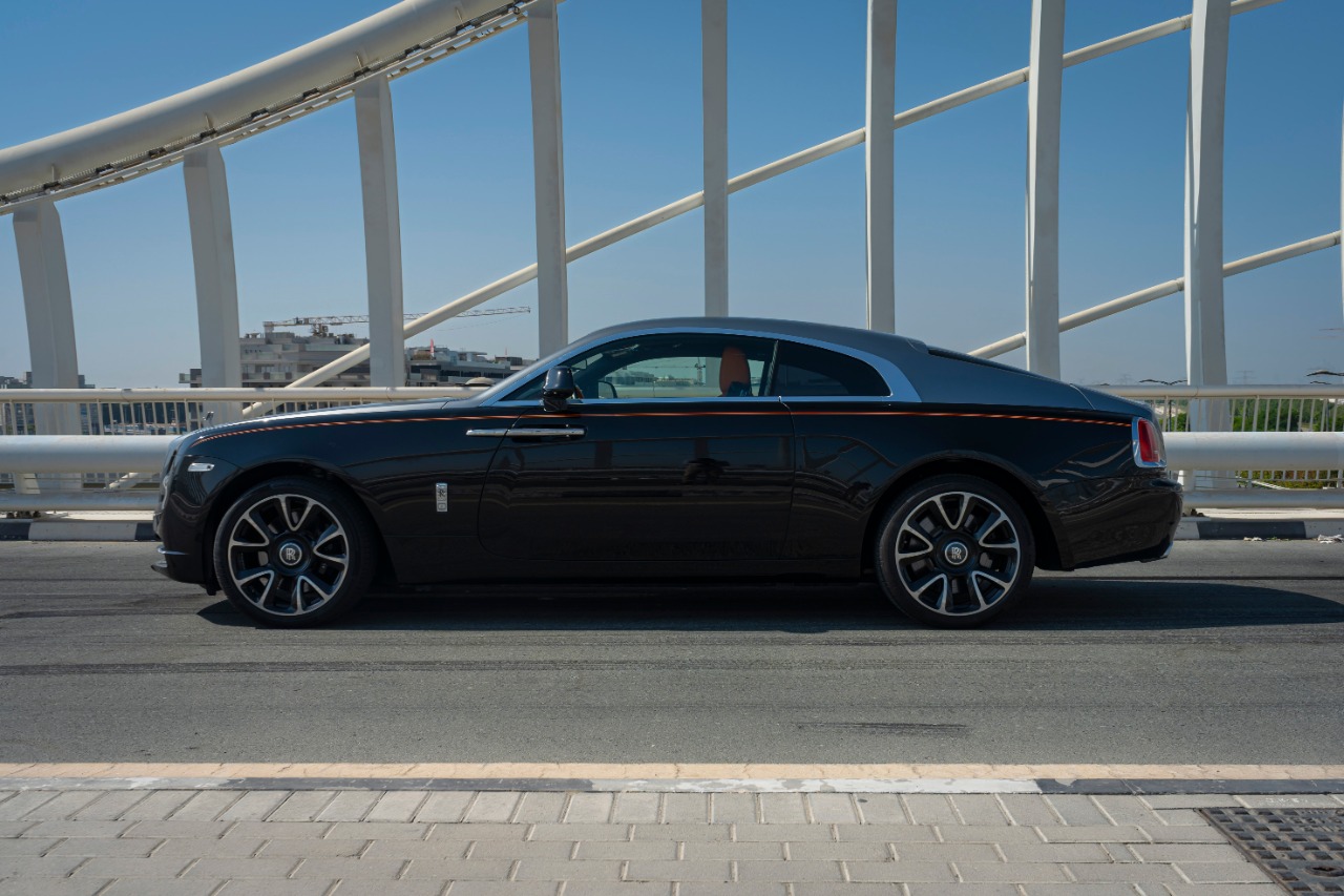 Rolls Royce Wraith Silver roof (Black), 2019