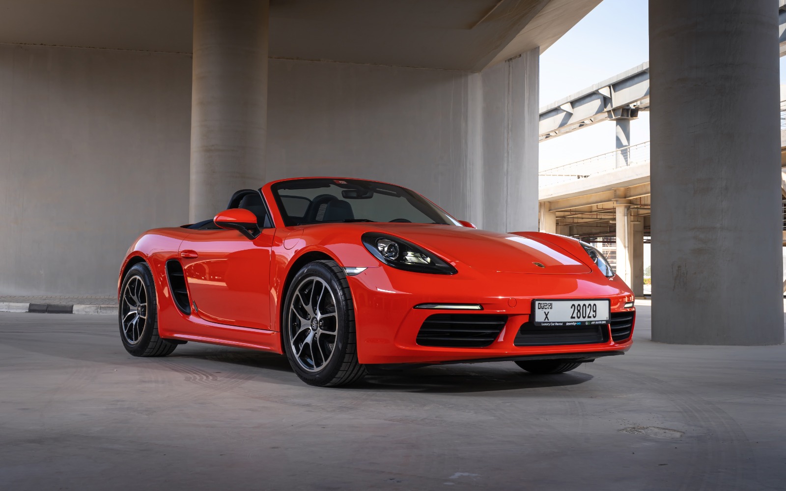 Porsche Boxster 718 (Orange), 2020