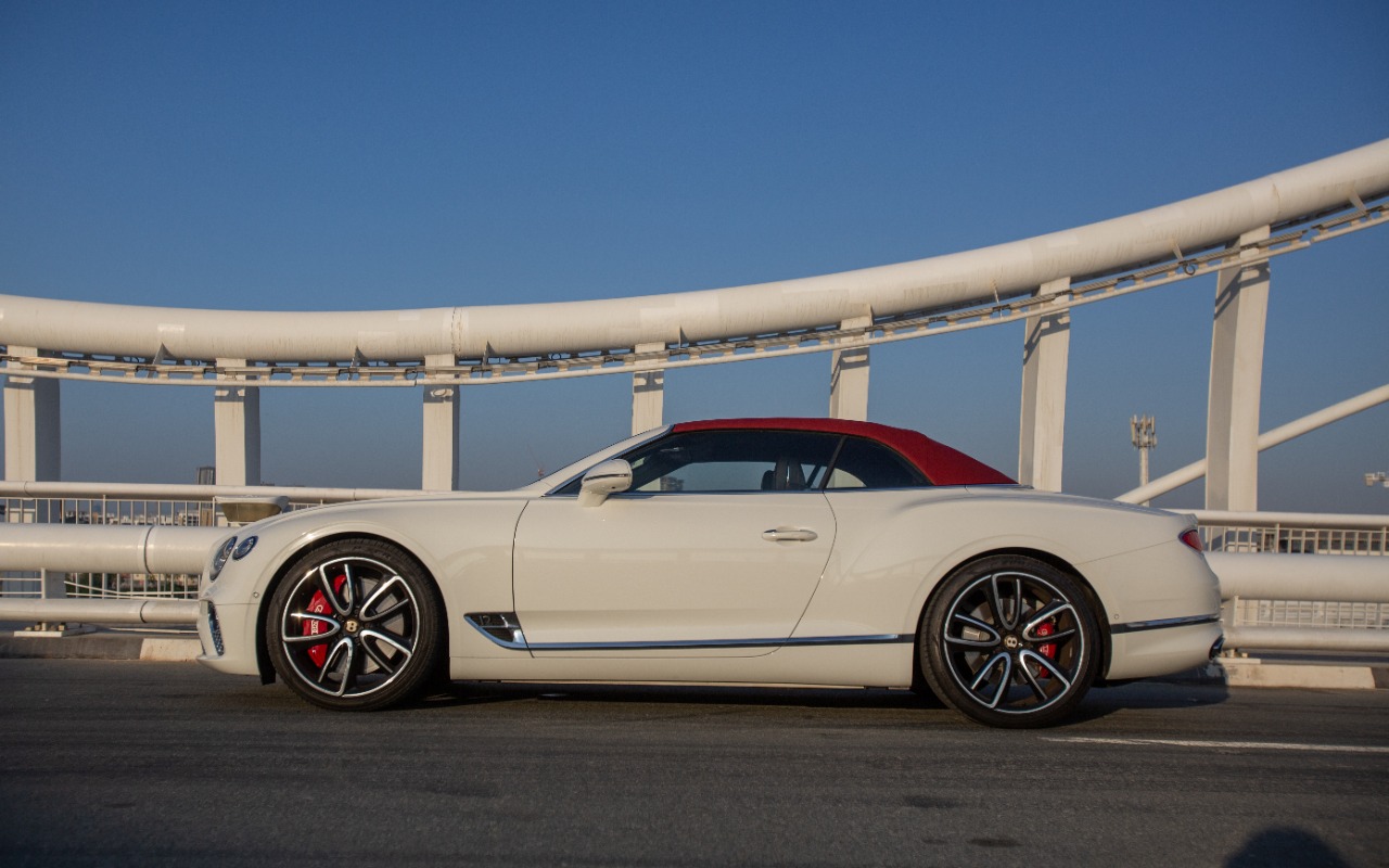 Bentley Continental GTC V12 (White), 2021