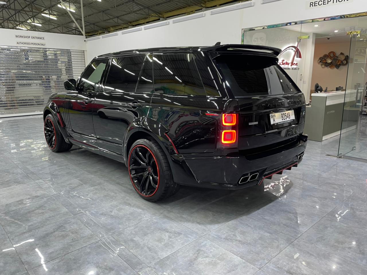 Range Rover Vogue Extended Wheels