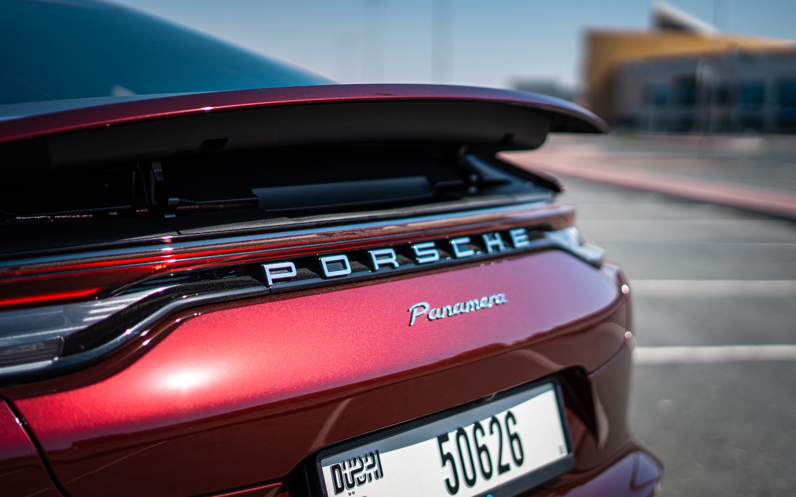 Porsche Panamera (Maroon), 2022