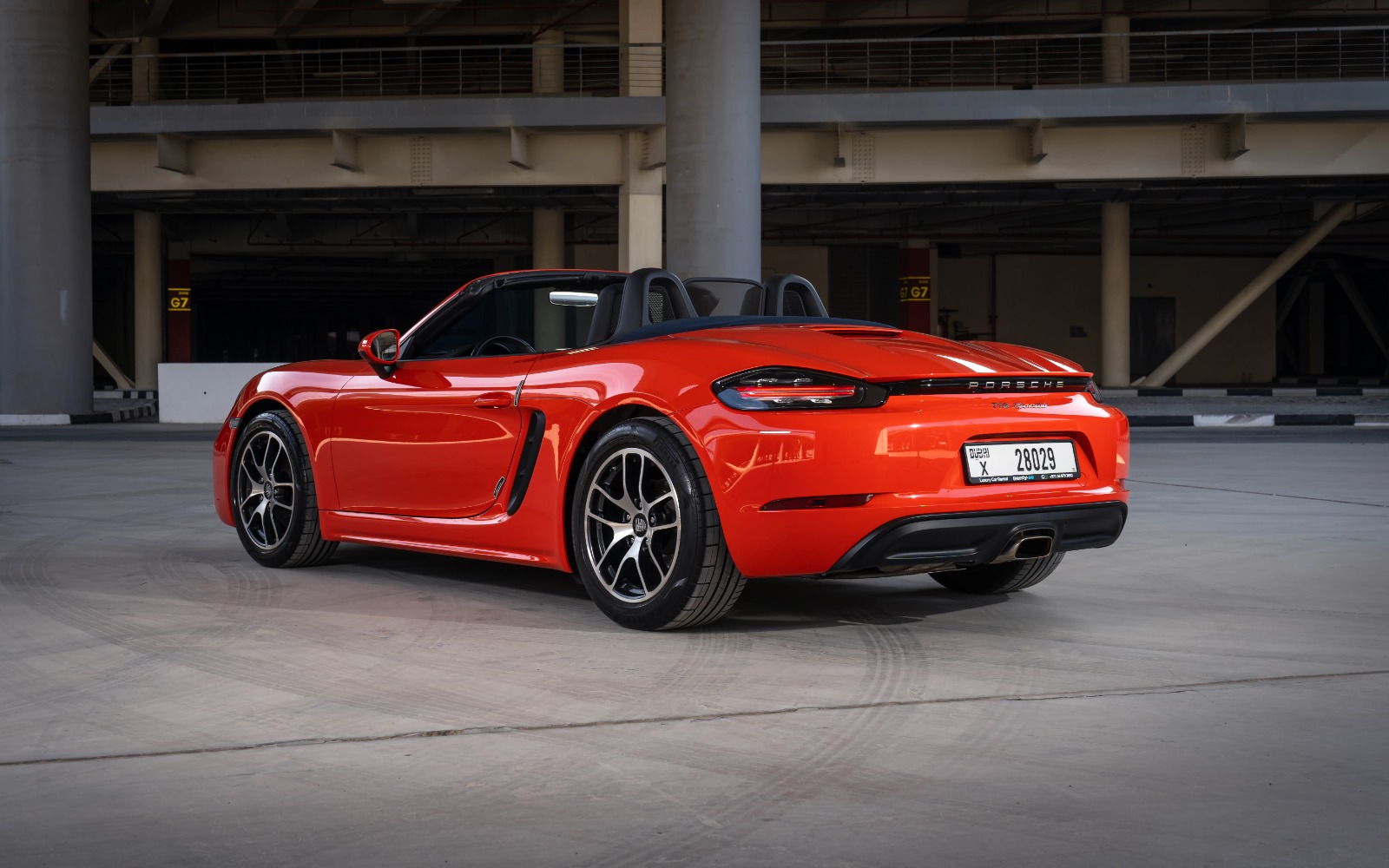 Porsche Boxster 718 (Orange), 2020